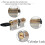 Transparent Lock Padlock Transparent Display Lock Crystal Lock 6
