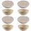 4X Round Rattan Bread Fermentation Basket Drying Storage Fermentation Basket Bread Fermentation Basket 1