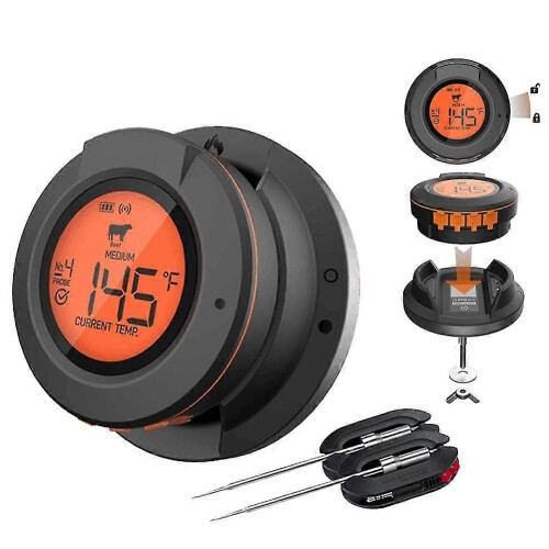 Wireless Bluetooth Barbecue Electronic Smart Thermometer Kitchen Food Barbecue Thermometer 2