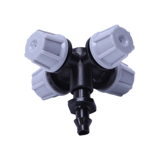 Greenhouse Humidifier Plant Misting  Atomizing Nozzle Sprinkler Tee (20Pcs) 1