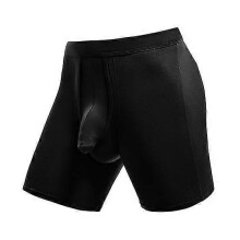 Boxershorts, verlengd, beschermend, sneldrogend, sexy, middelhoge taille, herenonderbroek.