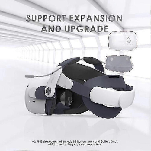 BOBOVR M2 Plus Head Strap Replacement Elite Strap for Oculus Quest 2 1