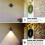 Sensor Wall Sconces, Magnetic LED Wall Lights with Motion Detection, Wireless Wall Lamp with Battery Operated 4Pcs 6