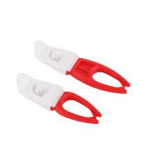 Supports de canne à pêche en caoutchouc, support-Blanc rouge