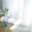 Window White Sheer Curtains 108 Inches Long 8 Panels Sheer White Curtains Clear Curtains Basic Rod Pocket Panel 5