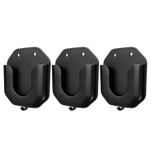 Supports de montage muraux en plastique, 4 pièces, support