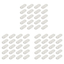 Stainless Steel Flat Bracket Straight Mending Fixing Plates 40mm 60pcs