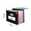 2X 13 Pockets Expanding File Folder A4 Expandable File Organizer Standing Accordions Folder 6