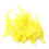 200 PCS Dyed Rooster Feathers for Decoration 10 - 15 cm - Yellow 2
