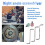 5 in 1 Offset Screwdriver Z Shaped Screwdrivers Magnetic Slotted Phillips Double  Hand Tool Set 5