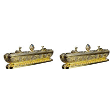 2X Tibet Rökelsebrännare Handgjord Rökelsepinnehållare Zen Teahouse Hemmakontor Dekoration Hantverk Ornament B