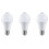 3X 85-265V E27 PIR Motion Sensor Lamp 12W Bulb with Motion Sensor Infrared Motion Detector Security Light Warm Light 1