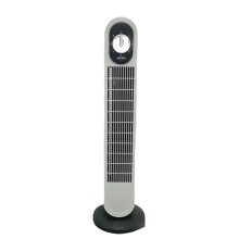 Bladeless Tower Fan, 31ft/s Cooling, 80 Oscillation, 3 Speeds, 30dB Quiet Air Cooler for Bedroom, Office & Camping