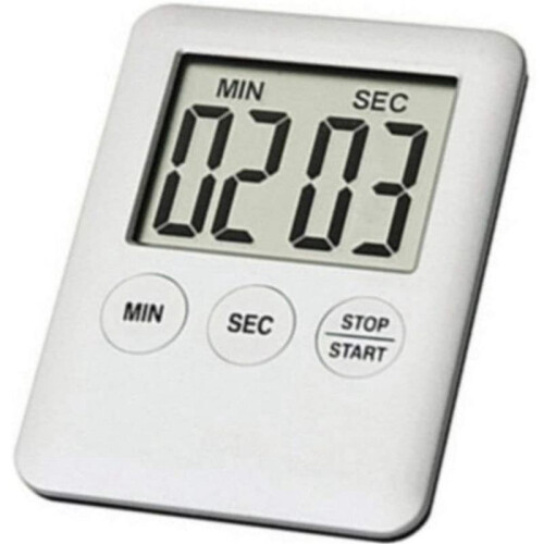 2X LED Digital Kitchen Electronic Timer Countdown Medication Reminder Kitchen Timer Portable 1