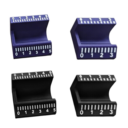 Handy Label Applicator Dispenser For Small Containers-Purple 1 1