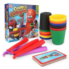 Nuevo juego de mesa familiar para fiestas: Crazy Octopus Racing Stacking Cups Board Game, multijugador, interactivo, educativ