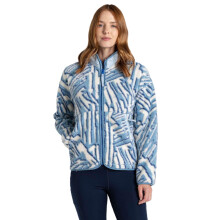 (18, Dark Nimbus Blue Print) Craghoppers Womens Dante Patterned Full Zip Fleece