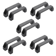 Cabinet Drawer Door Plastic Handle Pull Knob 120mm 4.7 inch 10 Pcs