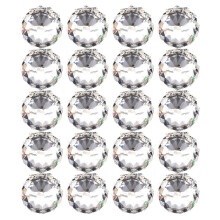 20X 40MM Bola de Pendiente de Cristal Decoracion con Facetas Feng Shui (Claro)