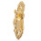 Screw Mount Curtain Tassel Tie Back Tieback Wall Hooks 10PCS Gold Tone 6