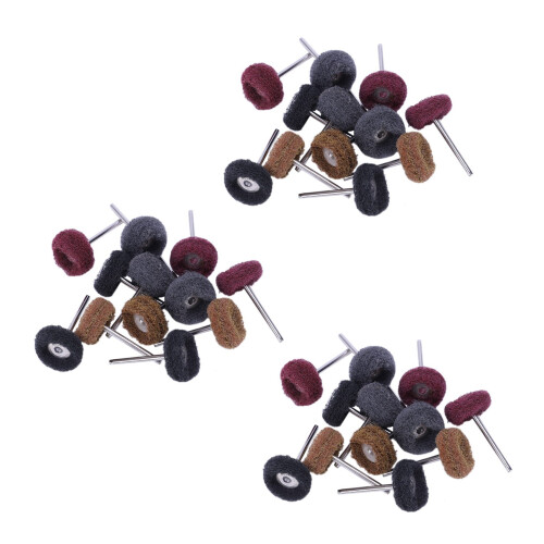 36 Pcs Polishing Sanding Polish Wheel Buffer Abrasive Brush  for  Rotary