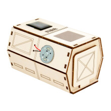 Educational Wooden Exploration Solar Energy Habitat Model Set