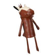 Golfs Putter Cover Golfs Putter Protective Guard-Dark brown