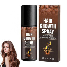 Hair Growth Spray with Biotin Serum Boosts Growth Strengthens Follicles for Thicker Longer Hair 50g