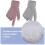Paar Winter-Touchscreen-Handschuhe – Warme, gestrickte Handschuhe mit Wollfutter und elastischen Bündchen, Winterwärme 4