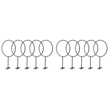 10 Stück Wand-Ballhalter, Wand-Basketball-Regal, Fußball-Ausstellungsständer, Basketball-Aufbewahrungsregale, Fußball-Wandregal