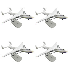 4X Metal Alloy Antonov an-225 Mriya Airplane Model 1/400 Scale Replica Model Airplane Toy for Collection