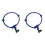 2X 360Tree Water System Tree Root Watering Tool, Ring Circle Sprinkler Irrigation System Targeted Water for Little Tree 1