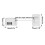Fridge Lock with Code, Pack of 4 Fridge Locks, No Drilling, Fridge Locks for Refrigerators, Wine Cooler, Window Drawer 8