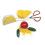 3X Taco Maker Press Fried Taco Shells Mold Crisp Deep Fryer Kitchen Tools Gadgets 3