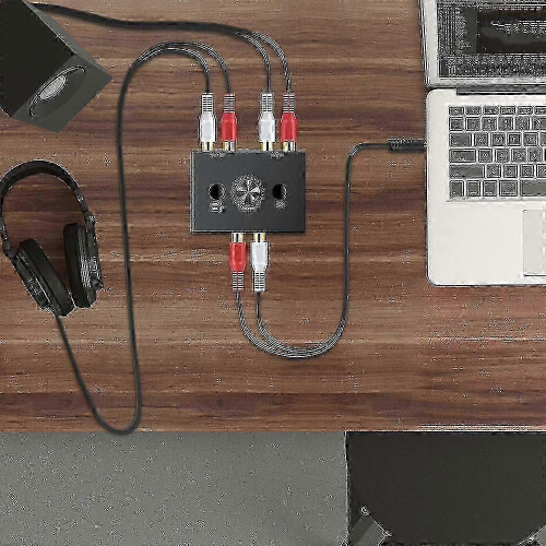 Splitter audio stereo per dispositivi RCA con controllo mute 2
