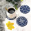 18Pcs Drink Coasters,Round Silicone Rubber Cup Pad with Storage Box,Suitable for Bar, Table Decoration, Protect Desktop 2