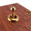 2X 86 Type Solid Wood Panel  Wall Light Retro Brass Toggle  Wood Grain Electrical  Socket 1- 7