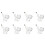 8X DIY LED Lamp Kit: Only Hardware Accessories NO 3D Printed Parts, Bright Light -Efficient Custom Lighting 1