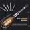 2X Push Pull Ratchet Screwdriver Set 5 in 1 Screwdriver Bit Set Sleeve Driver Bit-Holder Ratchet Socket Screw Kit Brown 4