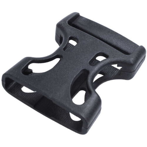 12Pcs Plastic Side Quick Release Buckles Clip for 25mm Webbing Band Black 2