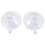 Large Transparent Reusable Heavy Duty Vacuum Suction Cup Hook 2
