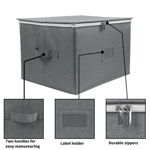 2X Wine Glass Storage Box Collapsible Goblet Storage Box 2