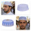Chapeau ethnique Hui brodé en Polyester, élégant,-Blanc 60 6