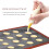 4 Pcs Silicone Baking Mat Sheet,Non-Stick Oven Liner Perforated Mesh Pad,Baked Bread Biscuits Mat,Double-Sided Available 3