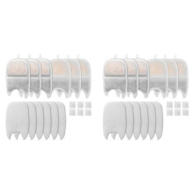 2X Pet Water Fountain Filter Replacement Set Replacement Filter and Sponge for 4L Cat Drinker Pet Drinker Accessories