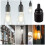 48-Pack Bakelite Lamp Holder E26/ E27 Light Socket Vintage Bulb Socket ES Screw Lampholder for Ceiling/Pendent/Floor 10