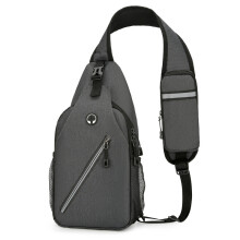 Mehrzweck-Umhängetasche für Herren DarkGrey