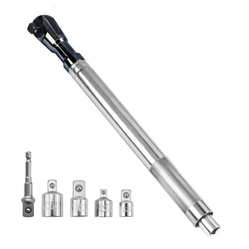 1/2 Drive Offset Impact Extension Wrench with 4 Adapter Impact