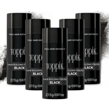 5PC (BLACK) Toppik Hair Building Fibres | Hair Fibres for Thinning Hair