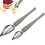 Culinary Drawing Decorating Spoon Set, 4 Pcs Saucier Drizzle Spoons,Decorating Pencil Spoon for Decorative Cake,Coffee 6